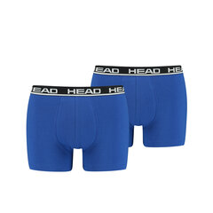 Мужские трусы HEAD BASIC BOXER 2 пары, синие 701202741 006 44731 цена и информация | Мужские боксеры | kaup24.ee