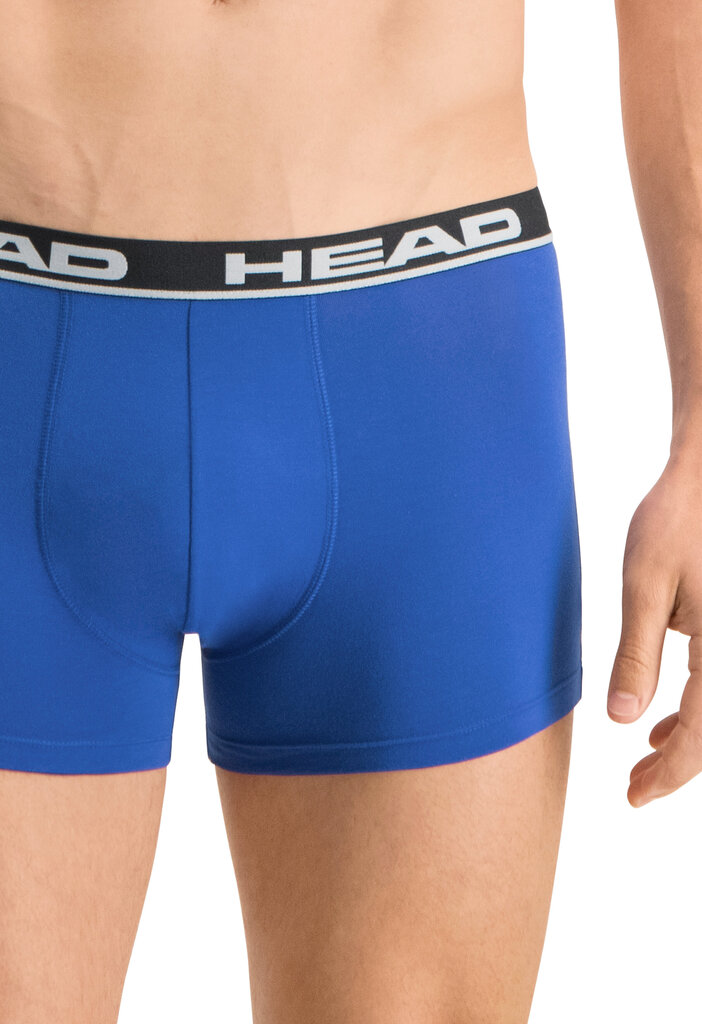 Meeste aluspüksid HEAD BASIC BOXER 2 paari, sinine 701202741 006 44731 цена и информация | Meeste aluspesu | kaup24.ee