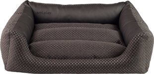 Amiplay кроватка Sofa ZipClean 4 в 1 Morgan, XL, черный​ цена и информация | Лежаки, домики | kaup24.ee
