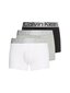 Meeste aluspüksid Calvin Klein TRUNK, 3 paari, valge/hall/must 000NB3130A MPI 45084 hind ja info | Meeste aluspesu | kaup24.ee