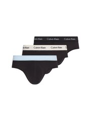 Мужские трусы Calvin Klein SLIPY HIP BRIEF 3 пары, черные 0000U2661G 1UV 45093 цена и информация | Мужские боксеры | kaup24.ee