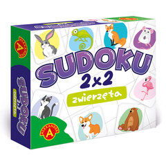 Sudoku Mäng 2X2 Loomad цена и информация | Развивающие игрушки | kaup24.ee