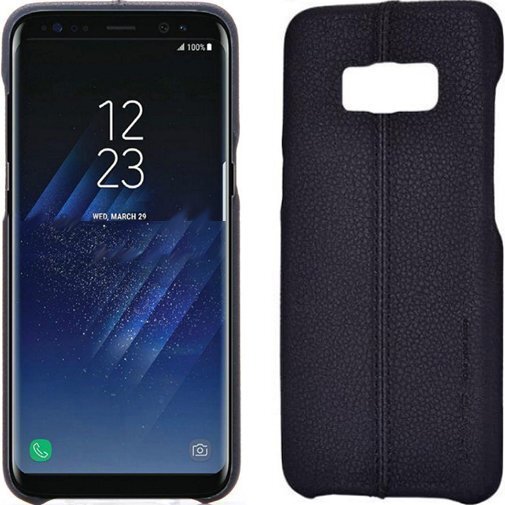 Usams Joe Series Ultra Thin Leather Back Case For Samsung Note 8 Black hind ja info | Telefoni kaaned, ümbrised | kaup24.ee