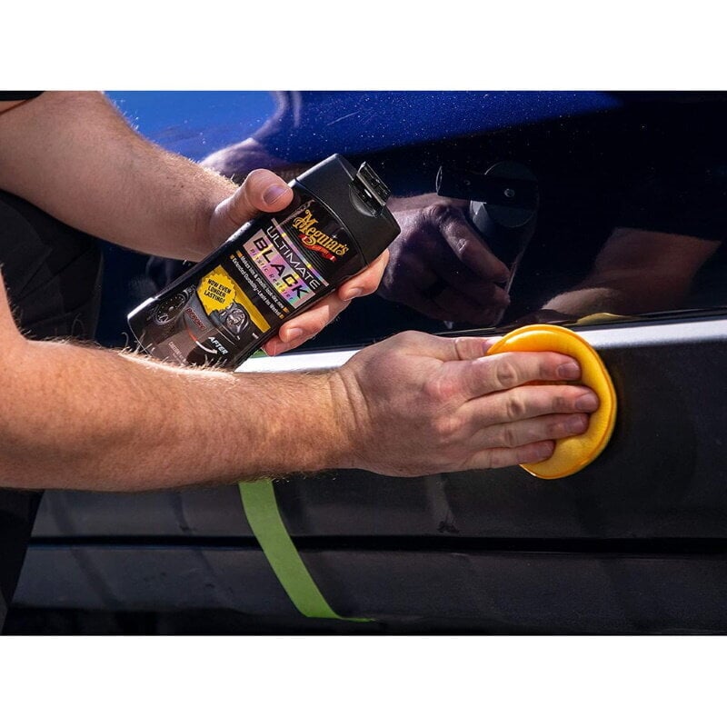 Meguiars G15812EU Ultimate Black Plastic Restorer Trim kaitsekate, 355 ml цена и информация | Autokeemia | kaup24.ee