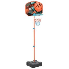 vidaXL kaasaskantav korvpallikomplekt, reguleeritav, 109-141 cm hind ja info | Poiste mänguasjad | kaup24.ee