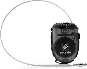 Гибкий замок Pacsafe Retractasafe 250 4-dial retractable cable lock цена и информация | Чемоданы, дорожные сумки | kaup24.ee