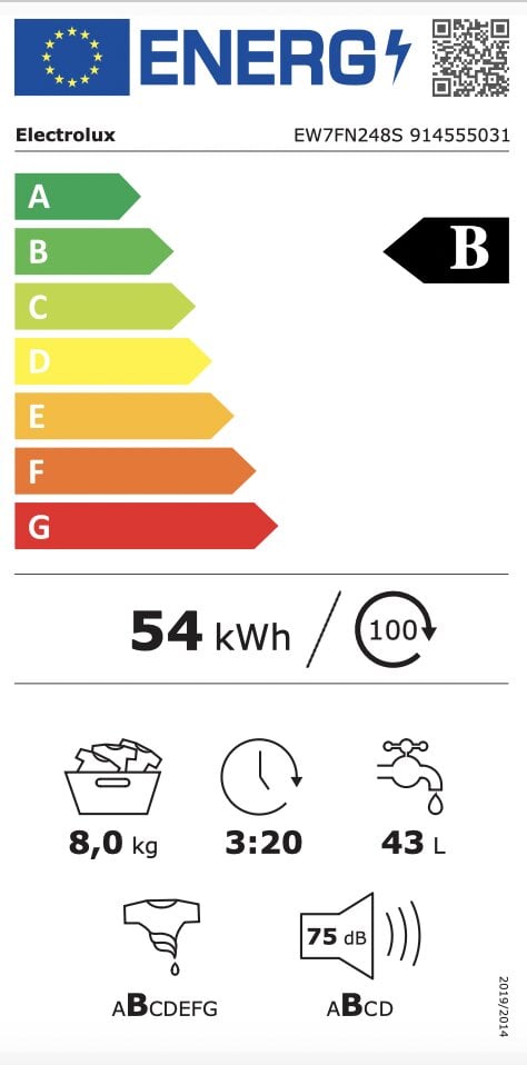 Elektrolux EW7FN248S цена и информация | Pesumasinad | kaup24.ee