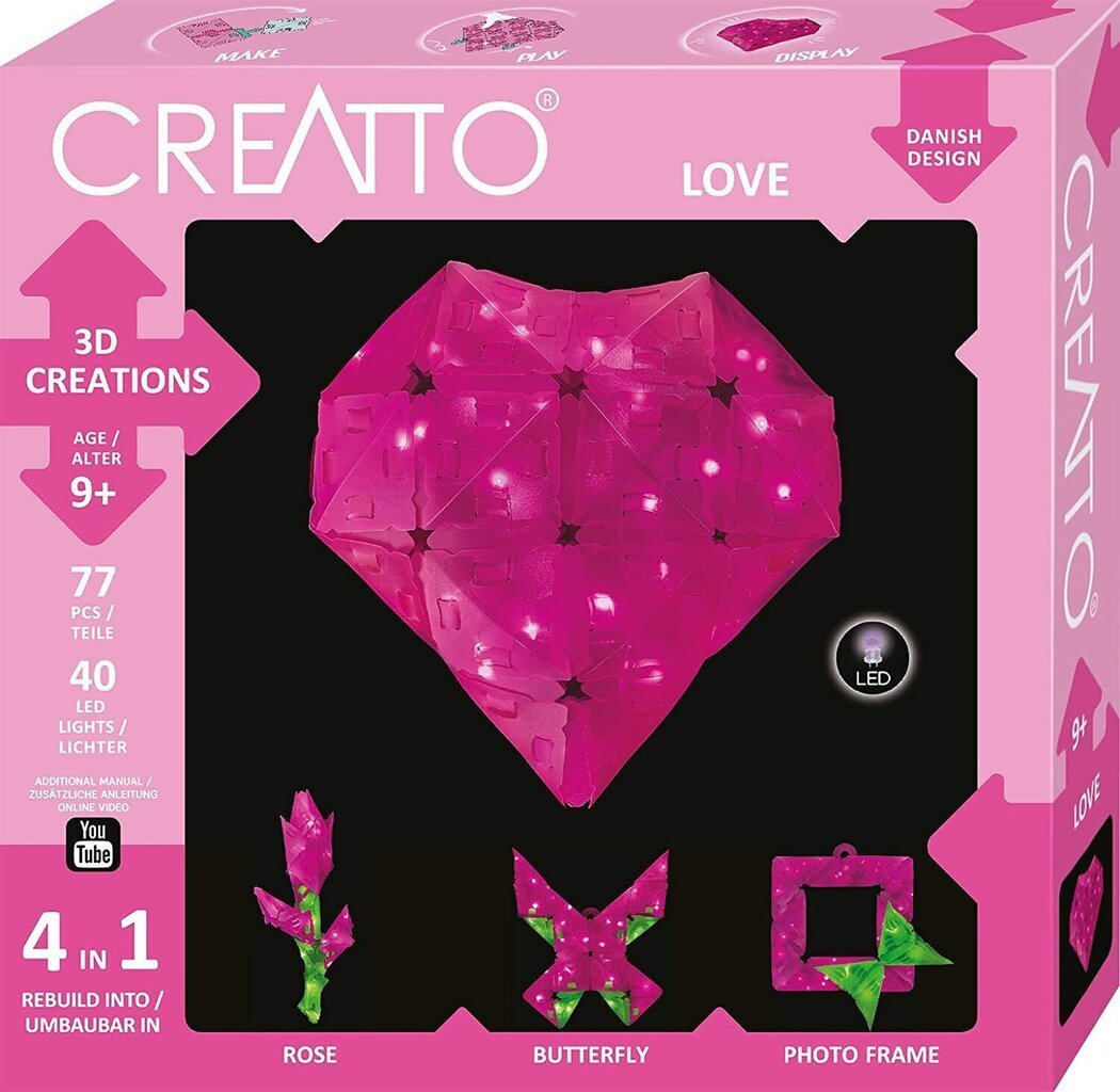 Loovkomplekt Cretto love, 9 aastat+ hind ja info | Arendavad mänguasjad | kaup24.ee