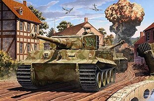 Модель для склеивания Academy 13287 TIGER-I MID VER. Anniv. 70 Normandy Invasion 1944 1/35 цена и информация | Конструкторы и кубики | kaup24.ee