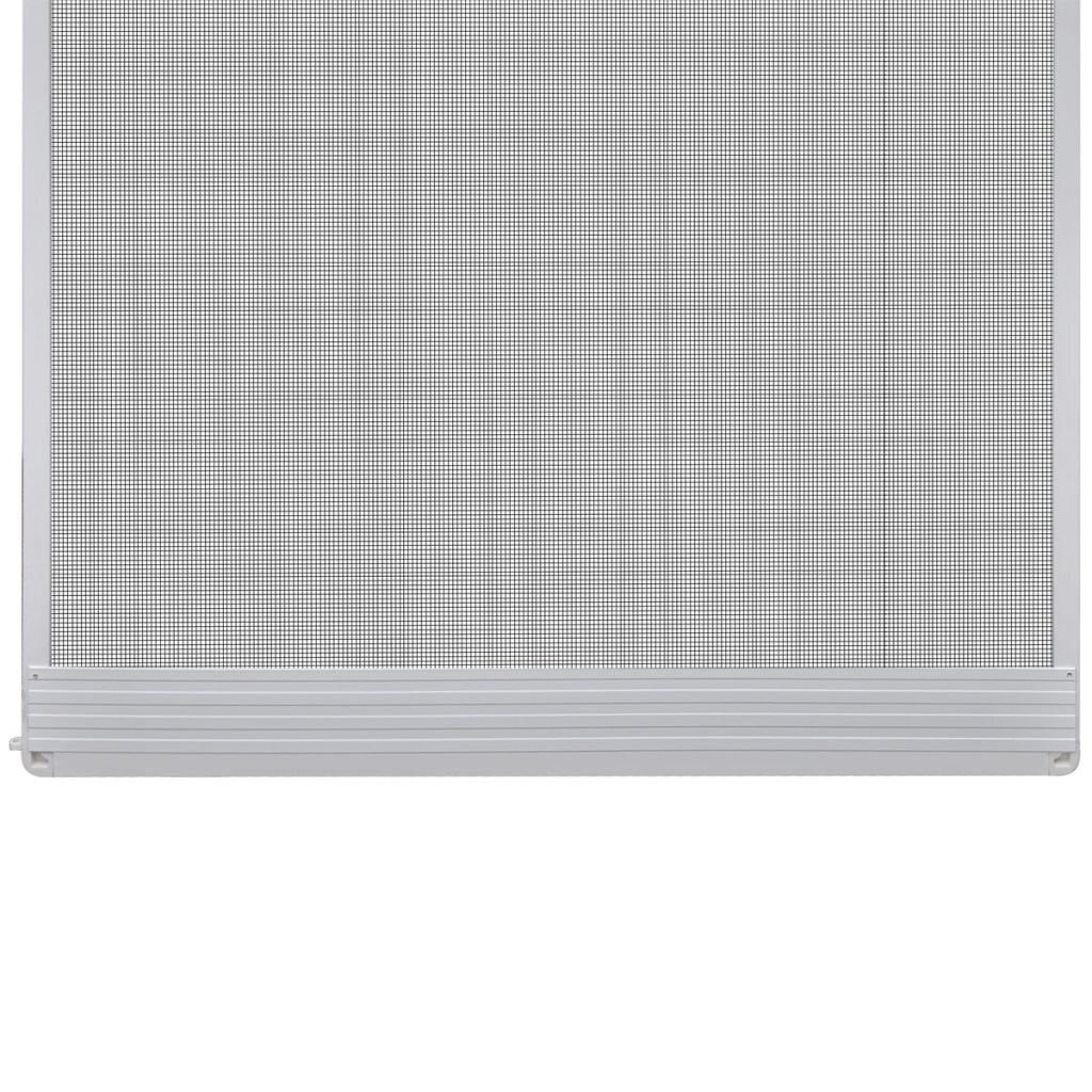 Valge hingedega putukavõrk ustele, 100 x 215 cm hind ja info | Sääsevõrgud, putukavõrgud | kaup24.ee