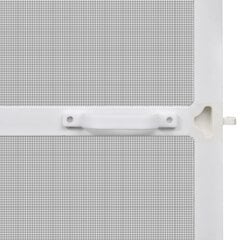 Белая сетка от насекомых для дверей, с петлями 120 x 240 см цена и информация | Москитные сетки | kaup24.ee