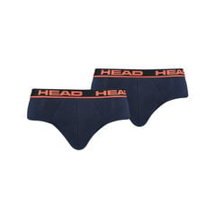 Meeste aluspüksid HEAD BRIEF 2 paari, sinine 100001753 003 45864 цена и информация | Мужские трусы | kaup24.ee