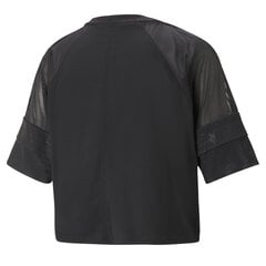 Naiste vabaaja T-särk Puma Fashion Luxe Raglan Top Puma Black - 52094601, must цена и информация | Женские футболки | kaup24.ee