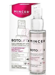 Näoseerum pinguldava efektiga Mincer Pharma BotoLift X Nr.705 30 ml цена и информация | Сыворотки для лица, масла | kaup24.ee