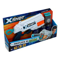 Mänguasja tulirelv Zuru X-Shot Reflex-6, 8g+ цена и информация | Игрушки для мальчиков | kaup24.ee