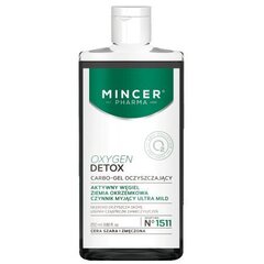 Sügavpuhastav näopuhastusvahend Mincer Pharma Oxygen Detox Nr.1511 250 ml hind ja info | Näopuhastusvahendid | kaup24.ee