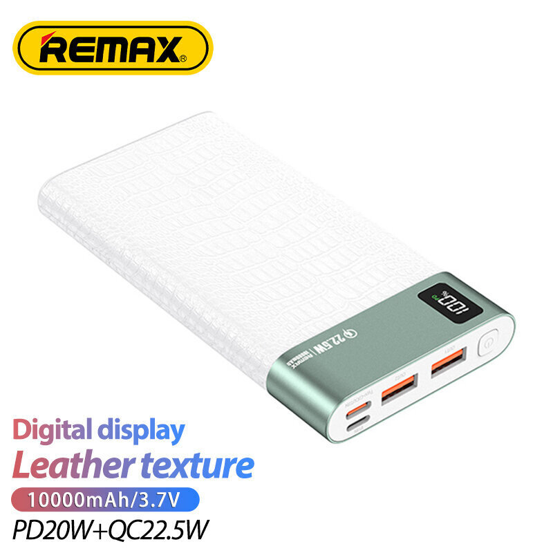 Varutoiteallikas Remax RPP-198 PD20W + QC22.5W Fast PowerBank 10000mAh цена и информация | Akupangad | kaup24.ee