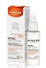 Regenereeriv ja niisutav kontsentraat kätele Mincer Pharma Vita C Infusion Nr.626 30 ml цена и информация | Кремы, лосьоны для тела | kaup24.ee