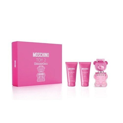 Komplekt Moschino Toy 2 Bubble Gum: EDT naistele 50 ml + ihupiim 50 ml + dušigeel 50 ml цена и информация | Naiste parfüümid | kaup24.ee