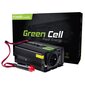 Green Cell inverter, pingemuundur 12 V kuni 230 V 150W/300W modifitseeritud siinuslaine hind ja info | Muundurid, inverterid | kaup24.ee
