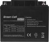 Green Cell AGM VRLA 12V 44AH hooldusvaba aku niidukil, tõukeratas, paat, ratastool hind ja info | Akud | kaup24.ee