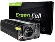 Green Cell inverter, pingemuundur 24 V kuni 230 V 500W/1000W modifitseeritud siinuslaine hind ja info | Muundurid, inverterid | kaup24.ee