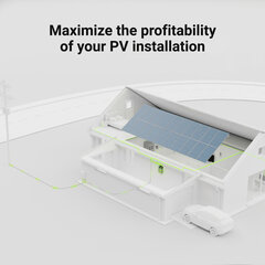 Energiasalvestus aku päikesesüsteemidele Green Cell GC PowerNest LifePO4 aku / 5 kWh 51,2 V цена и информация | Аккумуляторы | kaup24.ee