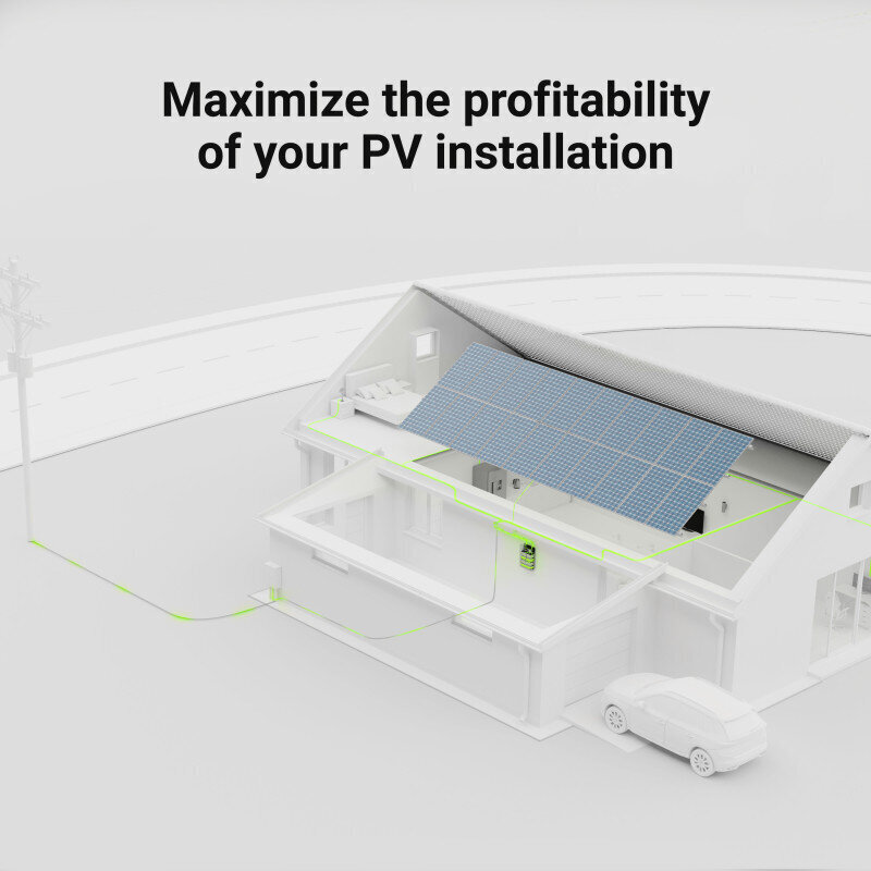 Energiasalvestus aku päikesesüsteemidele Green Cell GC PowerNest LifePO4 aku / 5 kWh 51,2 V цена и информация | Akud | kaup24.ee