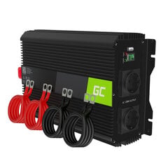 Inverter Green Cell, pingemuundur Pro 12V kuni 230 V 3000 W/6000 W modifitseeritud siinuslaine hind ja info | Generaatorid | kaup24.ee