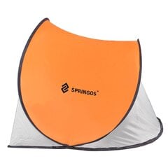 Пляжная палатка Spring Pop-Up, 200x120 см, оранжевая цена и информация | Палатки | kaup24.ee