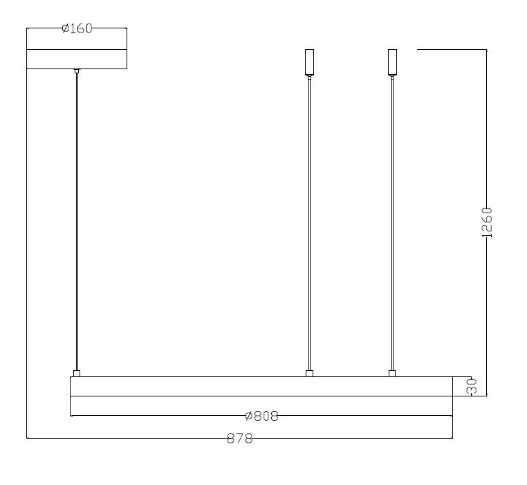 Light Prestige rippvalgusti Midway hind ja info | Rippvalgustid | kaup24.ee