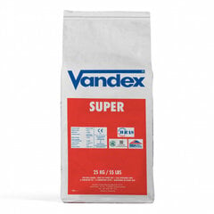 Кристаллическая гидроизоляция бетона Vandex Super, 25 кг цена и информация | Изоляционный и уплотняющий упаковочный материал | kaup24.ee