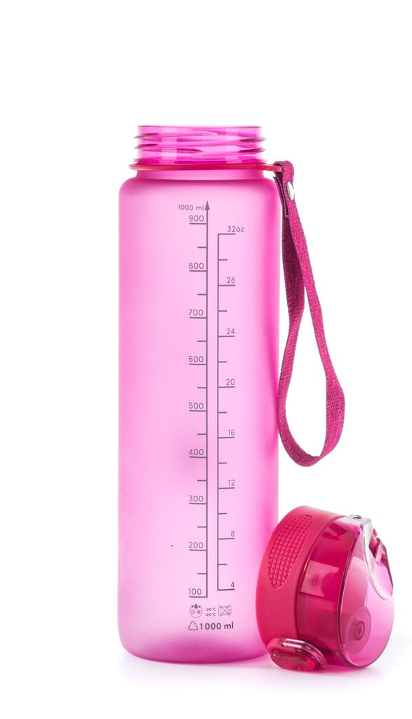 Pudel G21, 1000 ml, roosa, 6002224 hind ja info | Joogipudelid | kaup24.ee