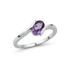 Серебряное (925) кольцо с драгоценными камнями, код avp513661-1 AVP513661-1EU-57 цена и информация | Кольцо | kaup24.ee