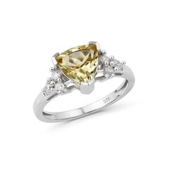 Серебряное (925) кольцо с драгоценными камнями, код avp514552-3 AVP514552-3EU-57 цена и информация | Кольцо | kaup24.ee
