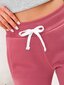 Naiste püksid Edoti 070PLR, roosa hind ja info | Naiste püksid | kaup24.ee