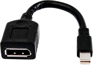 Переходник VEFabrika Mini Displayport (папа) на Displayport (мама) v1.2 с поддержкой 4K цена и информация | Адаптеры и USB-hub | kaup24.ee