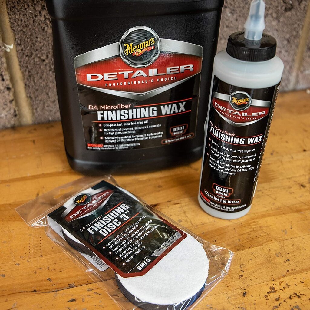 Meguiars DMF3 PRO 3'' mikrokiust poleerimisketas 76 mm, 2 tk hind ja info | Lisaseadmed | kaup24.ee