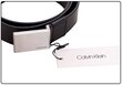 CALVIN KLEIN AMETLIK PÜKSIVÖÖ 3,5 CM, MUST K50K504309 001 11424 цена и информация | Meeste vööd | kaup24.ee