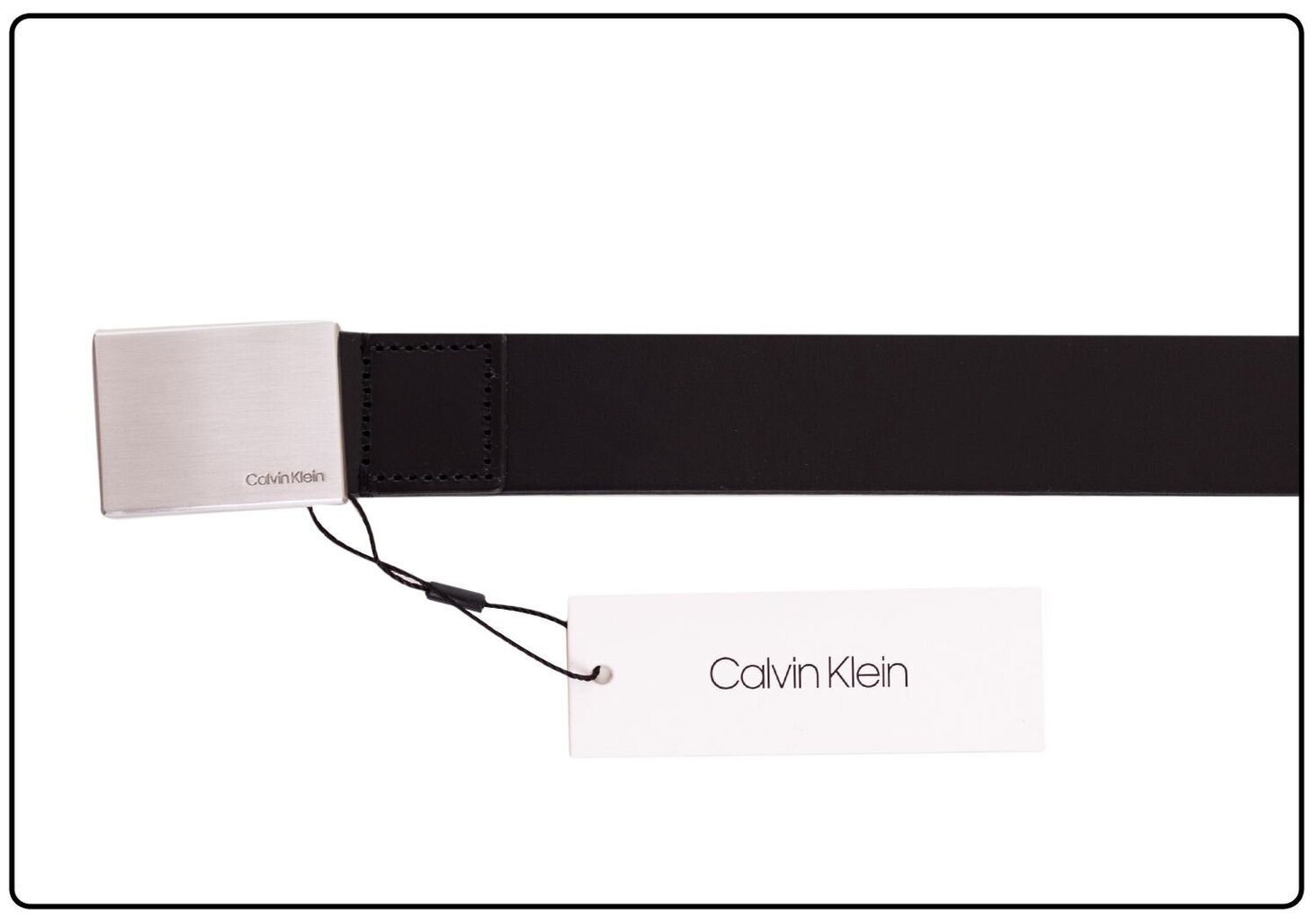 CALVIN KLEIN AMETLIK PÜKSIVÖÖ 3,5 CM, MUST K50K504309 001 11424 цена и информация | Meeste vööd | kaup24.ee