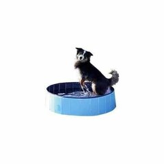 Складной бассейн Trixie для собак, 80x20 см, синий цена и информация | Средства по уходу за животными | kaup24.ee