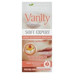 Depilatsioonikomplekt näole Bielenda Vanity Professional Soft Expert цена и информация | Средства для депиляции | kaup24.ee