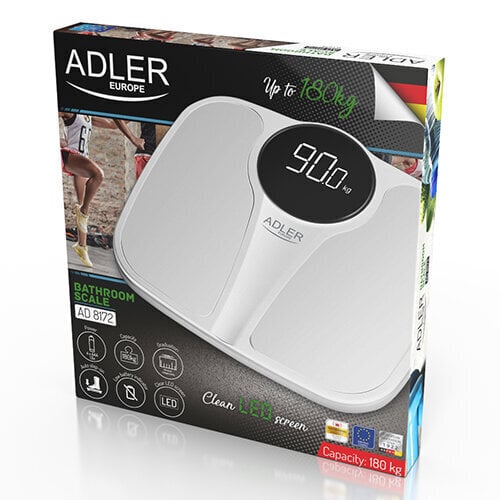 Elektrooniline kaal Adler AD 8172 цена и информация | Kaalud | kaup24.ee