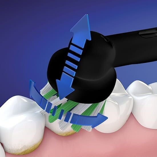 Oral-B Pro 3900 Black Edition hind ja info | Elektrilised hambaharjad | kaup24.ee