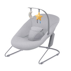 Lamamistool Kinderkraft Calmee, Grey цена и информация | Шезлонги и качели | kaup24.ee