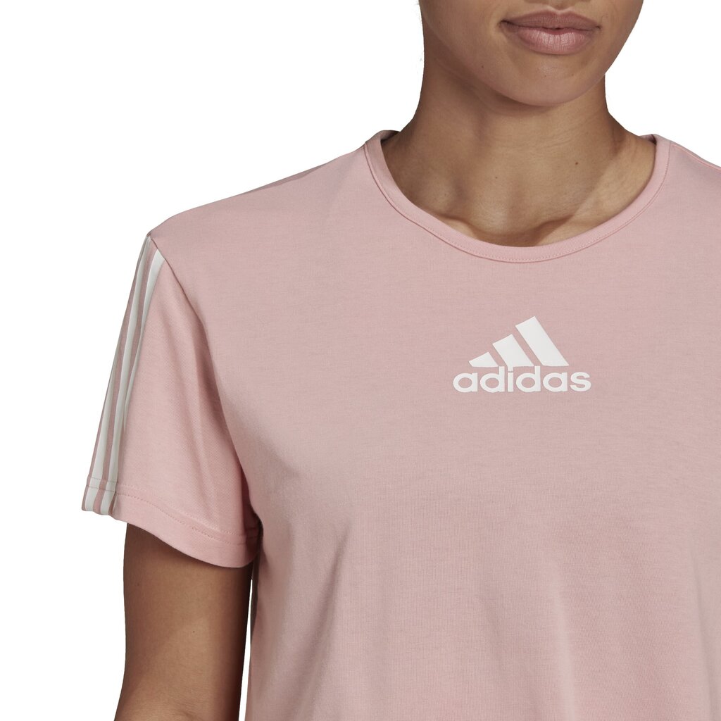 Adidas Pluusid W Tc Crop Tee Pink hd9353 HD9353/S hind ja info | Naiste spordiriided | kaup24.ee