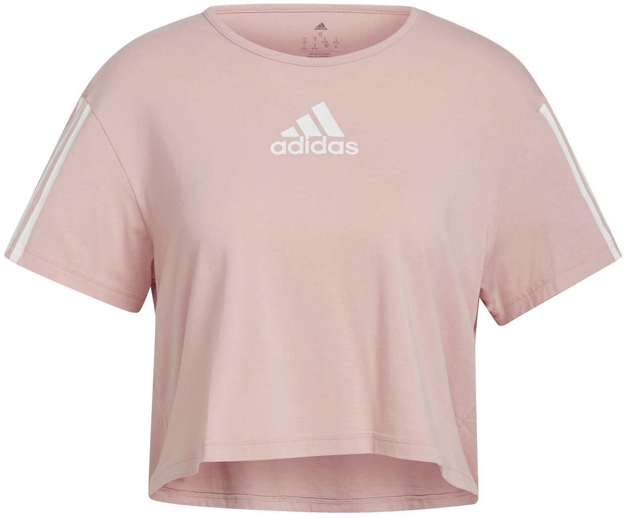 Adidas Pluusid W Tc Crop Tee Pink hd9353 HD9353/S hind ja info | Naiste spordiriided | kaup24.ee