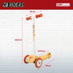 Самокат (3-х колесный) - Животное (нагрузка 20кг.) CB Riders 24м + цена и информация | Самокаты | kaup24.ee