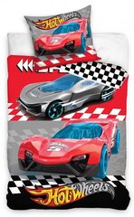 Laste voodipesukomplekt Hot Wheels 140 x 200, 2-osaline цена и информация | Постельное белье | kaup24.ee