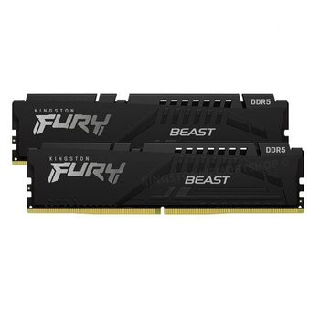 Оперативная память DDR5 Fury Beast Black 16GB(2 8GB)/5600 CL40 цена и информация | Оперативная память (RAM) | kaup24.ee